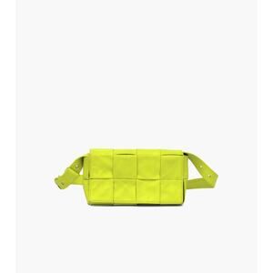 BOTTEGA VENETA Neon Yellow Cassette Bag C-A23733
